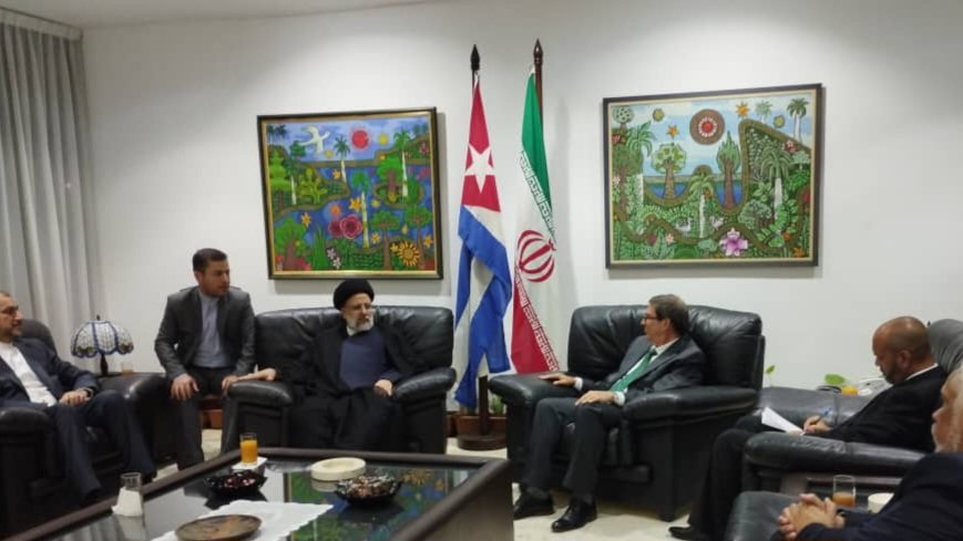 Irán y Cuba abordan temas comunidades y de cooperación La Habana. Prensa Latina