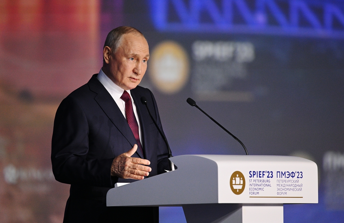 “Un ataque nuclear es teóricamente posible, pero no necesario”, dijo Putin. Moscú. Agencias