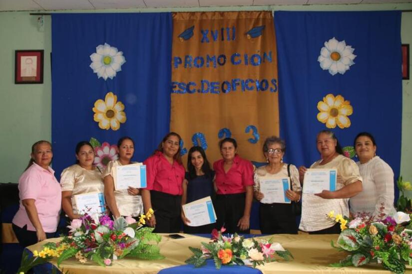 Casi 30 mil jóvenes han estudiado en las escuelas de oficios Managua. Radio La Primerísima