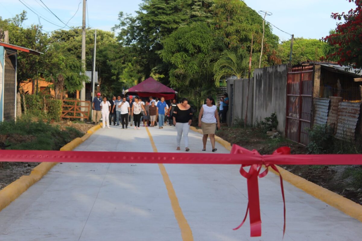 Nandaime se va transformando con calles de concreto hidráulico Managua. Radio La Primerísima