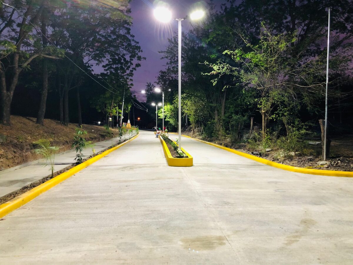 Inauguran boulevard La Merced en municipio El Jicaral Radio La