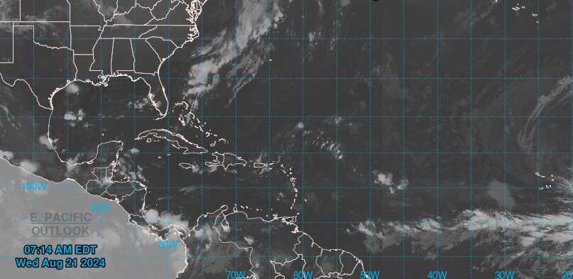 Onda tropical se desplaza en suroeste del Caribe nicaragüense Managua. Radio La Primerísima