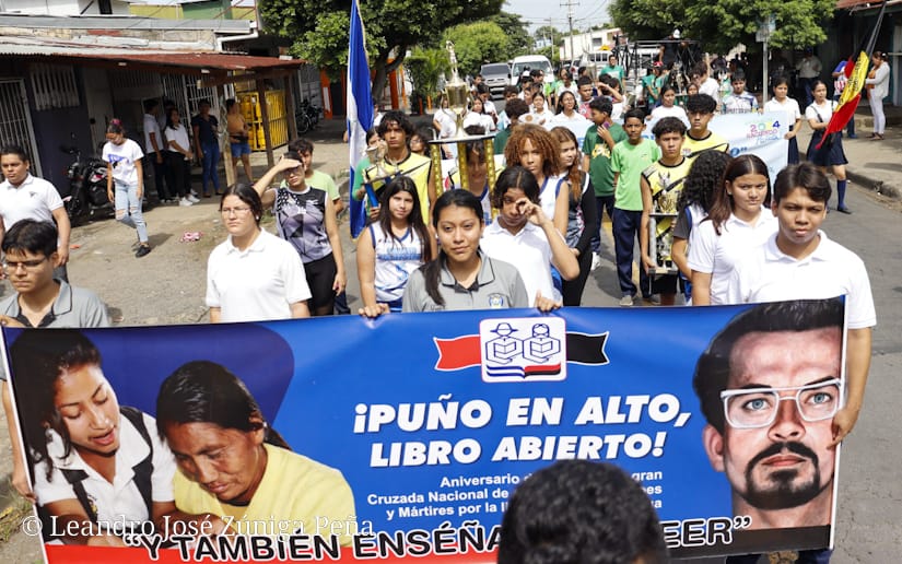 Jóvenes conmemoran Cruzada Nacional de Alfabetización Managua. Radio La Primerísima 