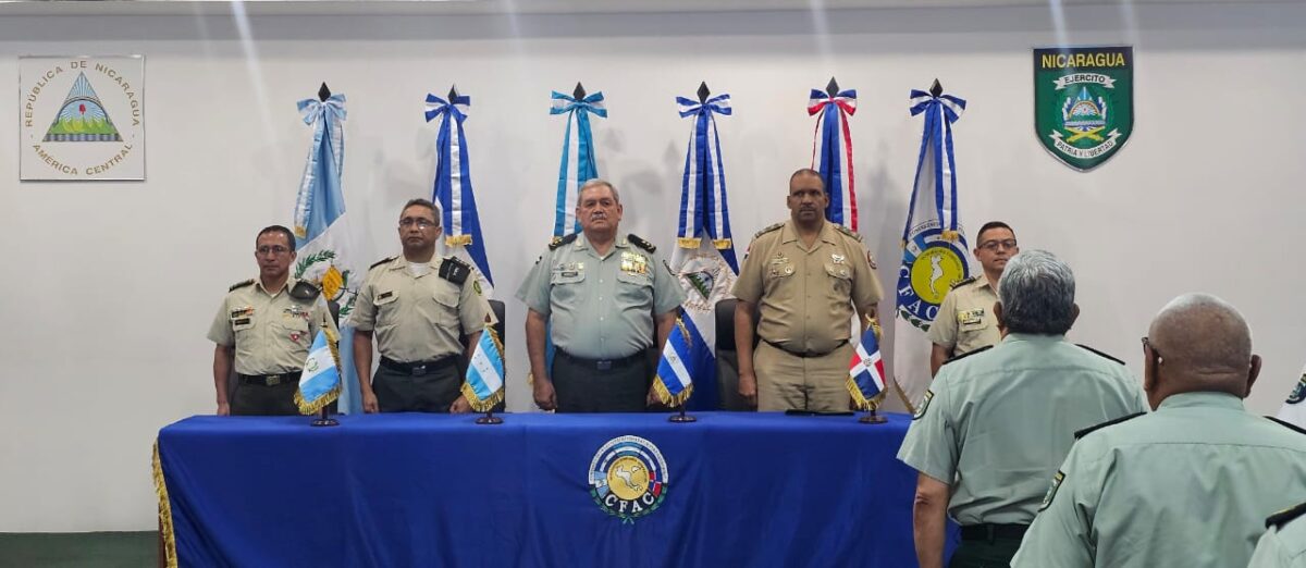 Ejércitos de la región fortalecen relación Managua. Danielka Ruíz, Radio La Primerísima