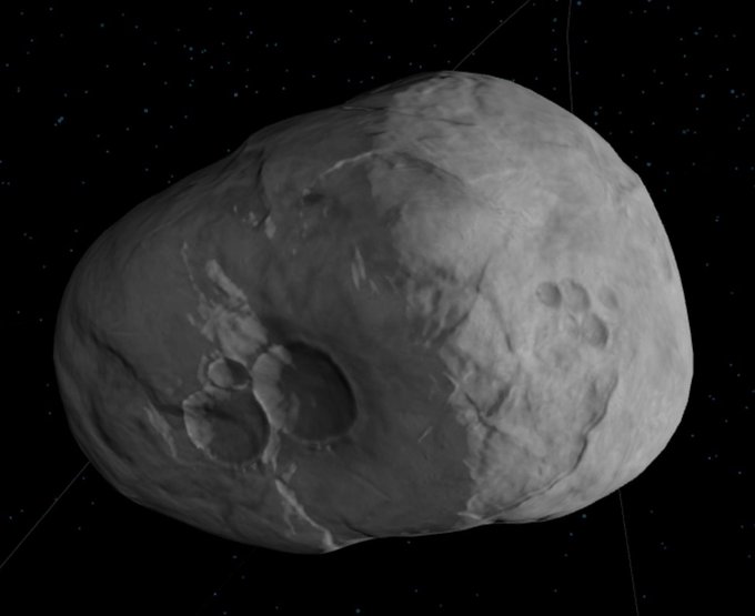 Gigantesco asteroide rozará la tierra en Nochebuena NASA. Agencias 