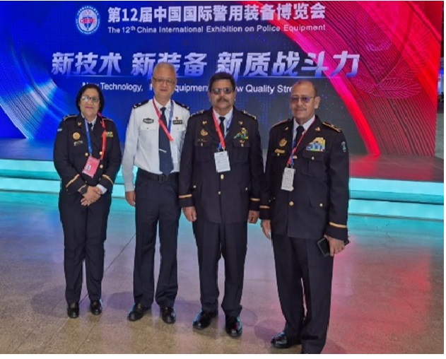 Misión nica participa en exhibición de equipos policiales en China Managua. Consejo de Comunicación y Ciudadanía